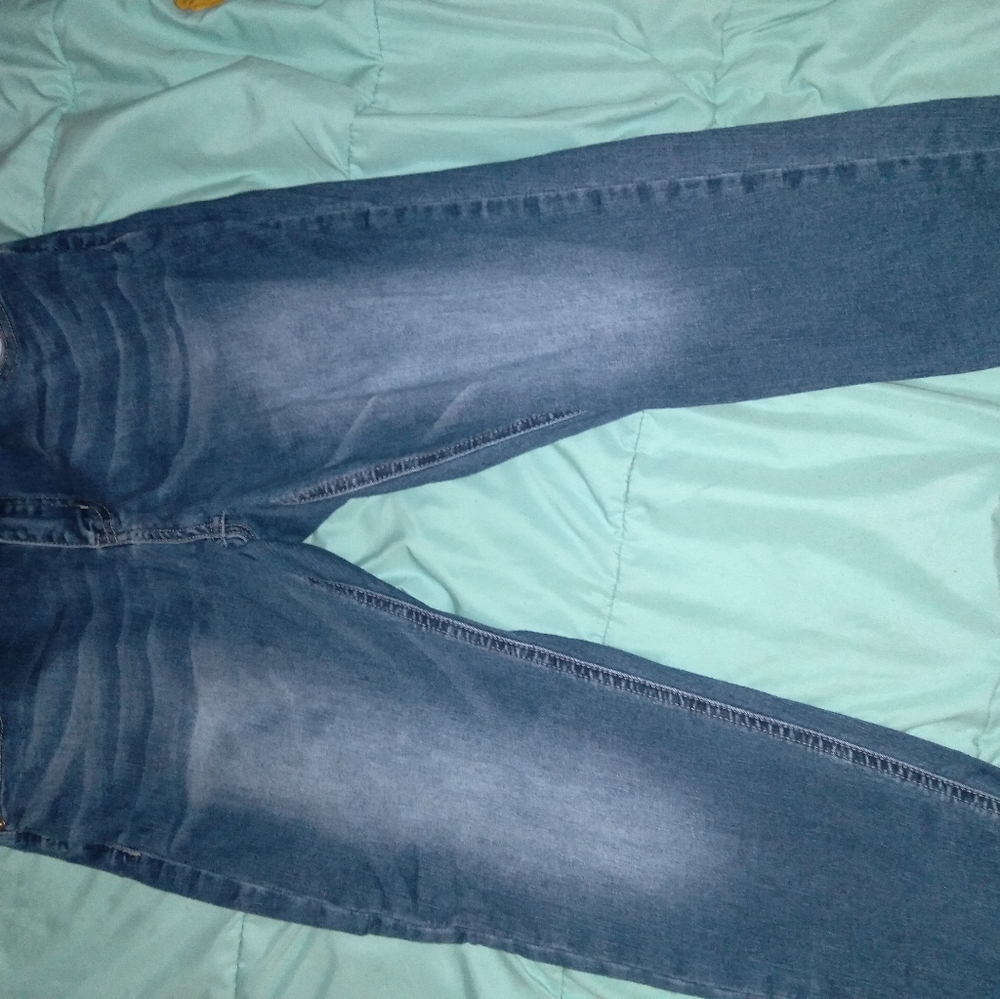 vintage violet blue jeans 14 petite